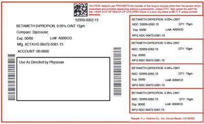 Label (52959 0262 15 Ppac Label)